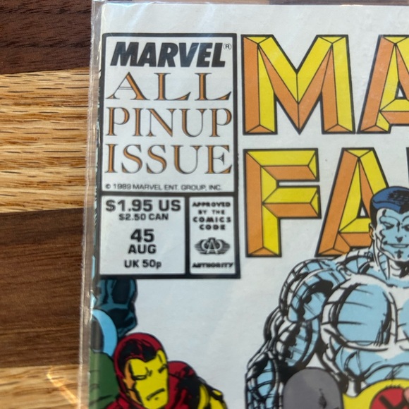 Marvel Fanfare - All Pin Up Issue.  #45 - Published in 1989 - Fabulous Graphics - Picture 7 of 9